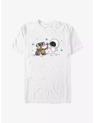 Disney Pixar Wall-E Chibi Wall-E And Eve  T Shirt Size S - 5XL Gift For Friends