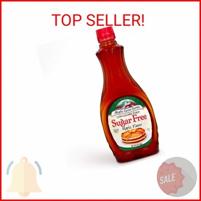 Maple Grove Farms Syrup, Sugar Free, 24 Ounce