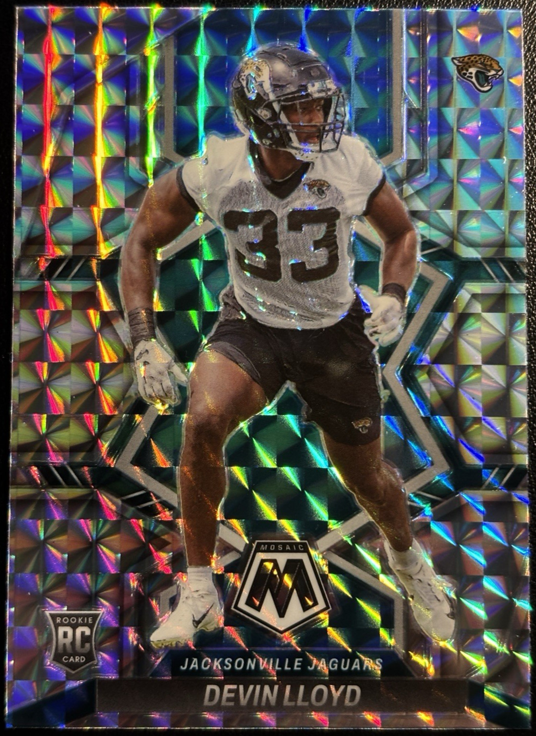 2022 Panini Mosaic MOSAIC Devin Lloyd #375 Jacksonville Jaguars ROOKIE Card!