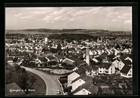 Giengen a. d. Brenz, Gesamtansicht aus der Vogelschau, Ansichtskarte