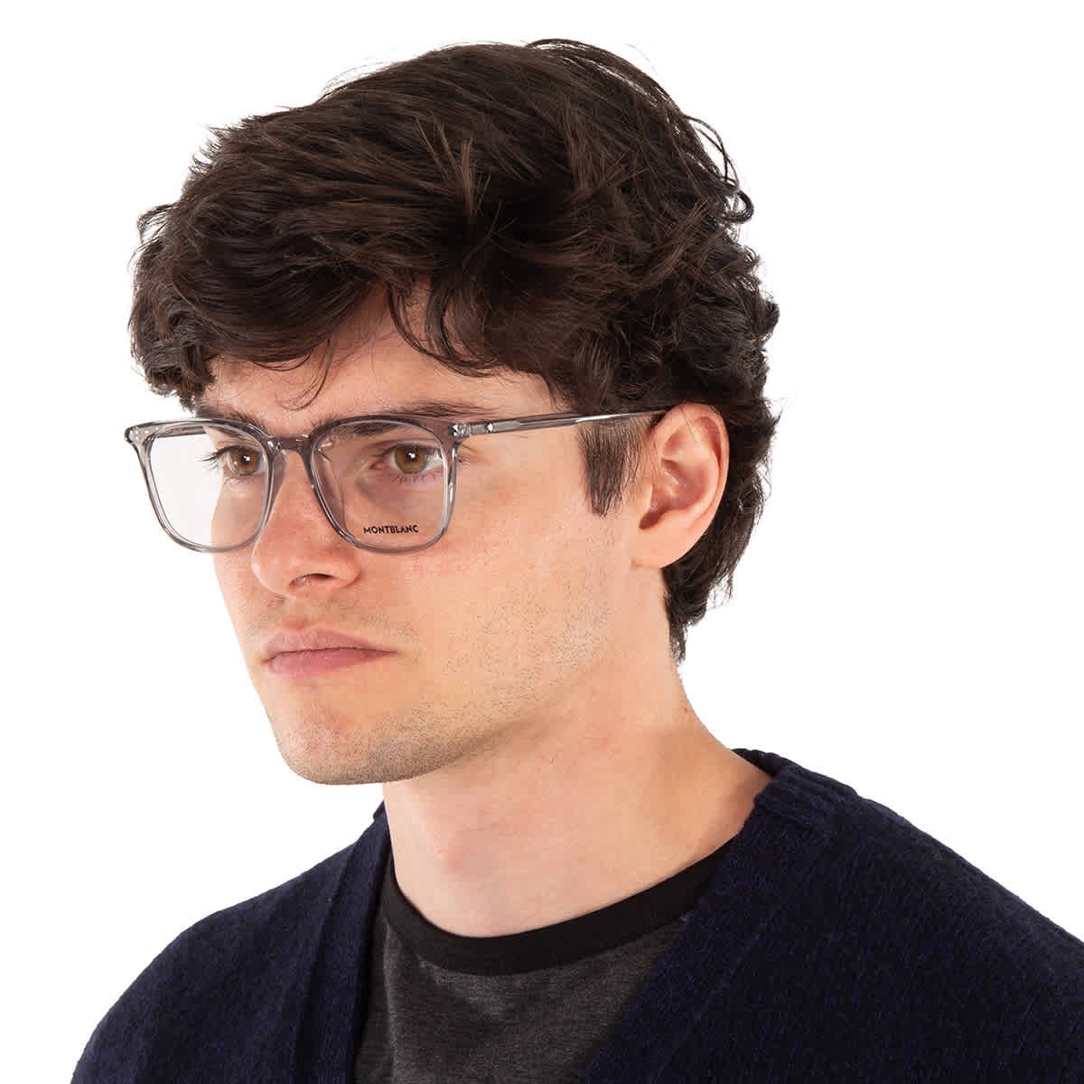 Montblanc Demo Square Mens Eyeglasses MB0089OK 003 52 MB0089OK 003 52 21490₽