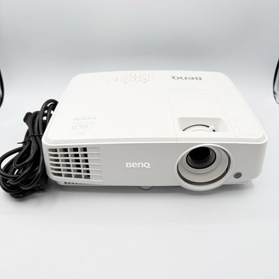 BenQ MX525A XGA DLP 3300 ANSI Lumens Projector W/Power & HDMI Cords Tested