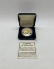 San Francisco 49ers One Troy Ounce .999 Fine Silver w/24kt Gold Overlay Round