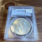 1923 Peace Dollar PCGS MS63 $1 Silver Coin Business Strike Philadelphia Mint