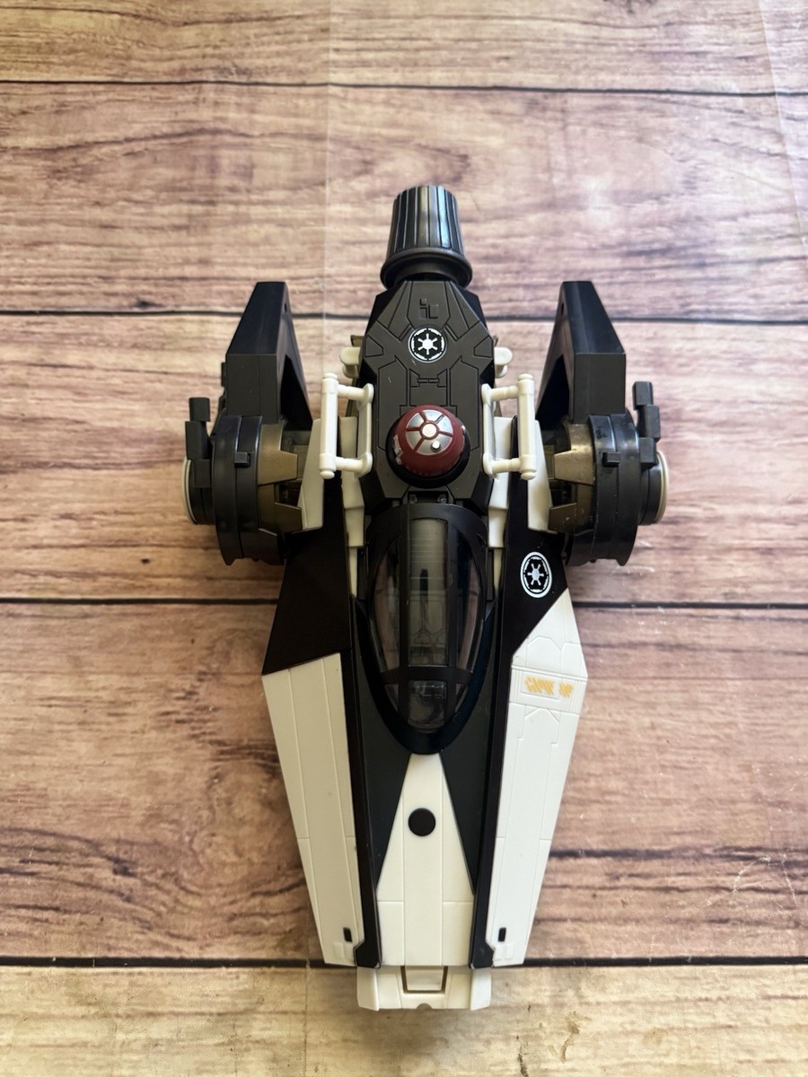 Hasbro Star Wars Imperial V Wing STARFIGHTER Clone Wars Ship Toys