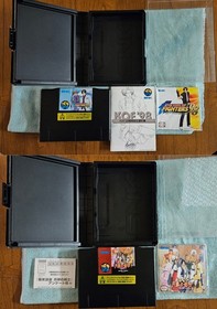 Super Neo Geo AES (modded) Lot + 15 Games + Rare Carry Bag + MORE! 