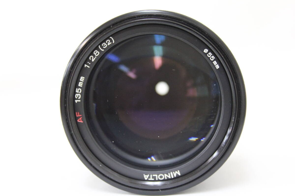 MINOLTA　AF 135mm f2.8 Minolta AF 135mm F2.8 A-mount lens info