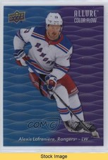 2023 Upper Deck Allure Color Flow Blue Purple Alexis Lafreniere #CF-10 READ f6d