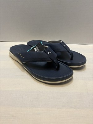 NEW REEF Cushion Norte Water Friendly Flip Flop Sandals Size 13 Navy Blue NWT