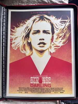#ad Shepard Fairey Obey Giant “Strange Darling” Art Screen Print Movie Poster X 210 $79.95