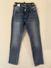Wrangler Women's Medium Wash Straight Leg Jeans - 09MWTMS - Size 11/12 - NWT