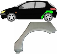 Radlauf FüR Peugeot 206 1998 – 2012 5 TüRer Links