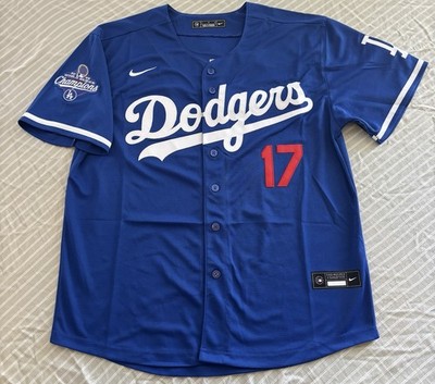 食*3様 OHTANI 17 Dodgers ユニフォーム Nike Youth Los Angeles
