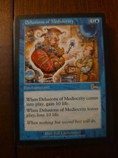 MTG Delusions of Mediocrity Urza's Legacy Regular Rare