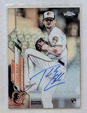 2020 Topps Chrome Tom Eshelman Auto RC #RA-TE Baltimore Orioles