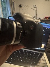 Canon EOS Rebel T2i Digital SLR Camera 18MP 3x Zoom Lens Image Stabilization