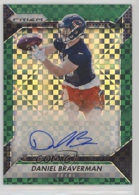 2016 Panini Prizm Rookie Green Power 34/49 Daniel Braverman #RA-DBV Auto RC 0d8