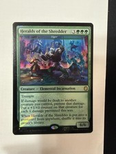 Heralds of the Shredder / Vigor (Surge FOIL) MTG: Teenage TMNT - SHIPS NOW!