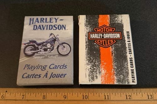 2 - Harley-Davidson Playing Card Decks