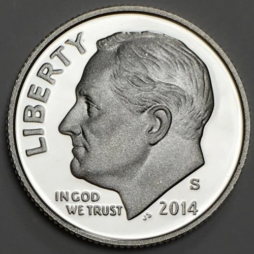 2014-S Silver Proof Dime - 90% Silver - (PR) KM#195b - D14SS