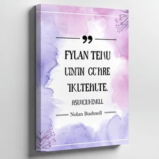 Create An Inspirational Poster Featuring An Elegant, Soft Watercolor Wall Art