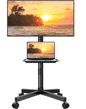 TV Trolley Stand Portable TV Cart for 23 to 60-inch LCD LED Flat Screen ZC1040