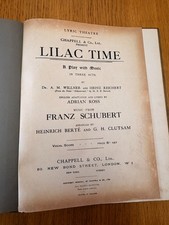 Franz Schubert - Lilac time a play con musica di Chapple