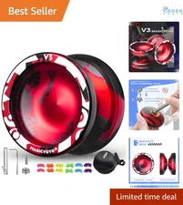 Responsive Metal Yo Yo for Kids Adults Alloy Yoyo with KK Bearing & Strings