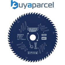 Image of Draper 35241 Draper Expert TCT Circular Saw Blade for Wood with PTFE Coating, 25