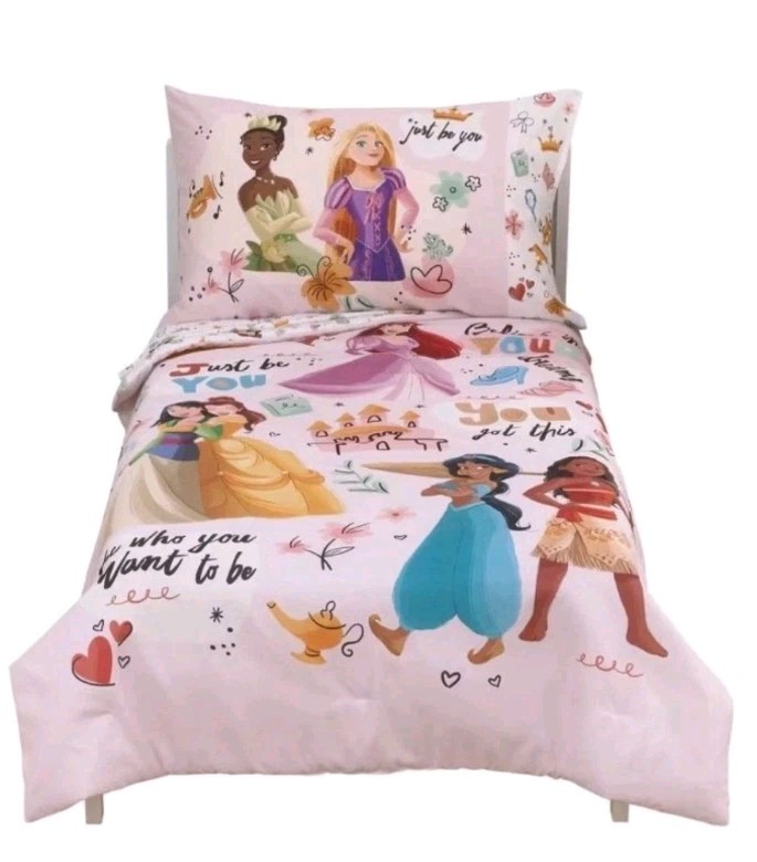 Set Letto per Bambini 4 Pezzi Disney Just Be You