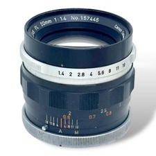 Mint Canon FL 50mm f1.4 Lens with Matching UV filter