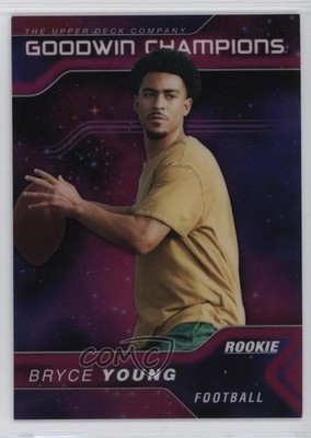 2023 Upper Deck Goodwin Champions Platinum Cosmic /199 Bryce Young Rookie RC o7m