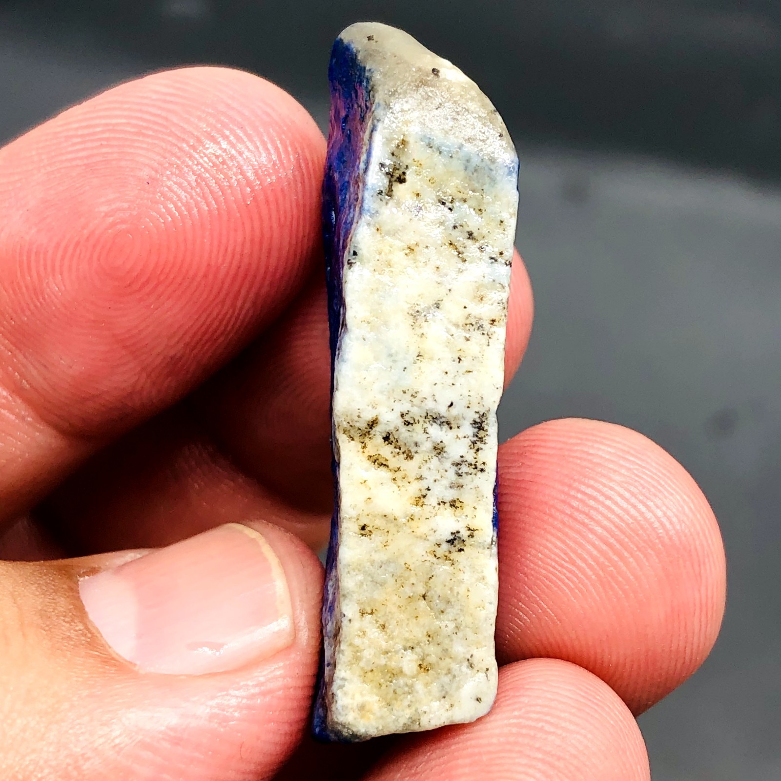 lapis lazuli Natural A+ Quality rough Madani  stone Raw With Pyrite    L905  12g