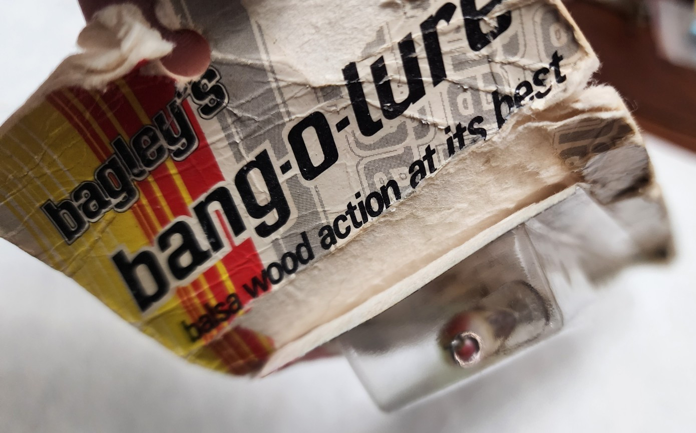 Vintage Bagleys Bang-O-Lure #5 UNDOCUMENTED G1 COLOR Balsa Jerkbait - Image 5