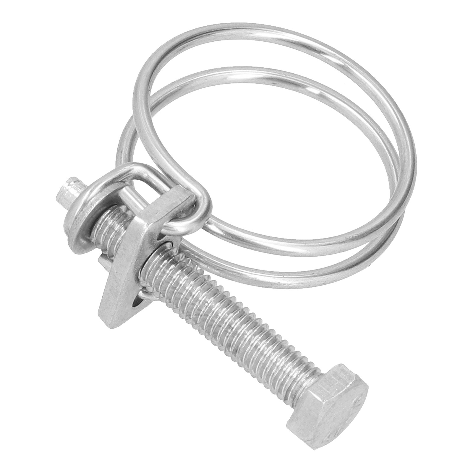 Steel Double Wire Hose Clamp Set Double Wire Hose Clamps Anti Corrosion