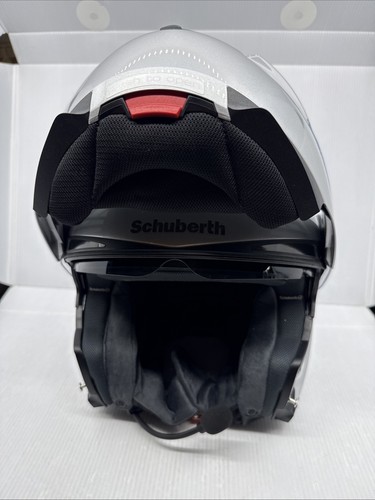 Schuberth C3 PRO Men’s Motorcycle Helmet Glossy Silver XL And Cargo - Picture 10 of 24