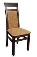Gepolsterte Esszimmer StüHle 4X Stuhl Gruppe StüHle Garnitur Textil Stoff Holz