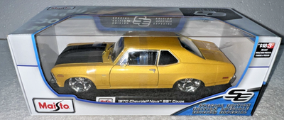 MAISTO 1970 CHEVROLET NOVA SS COUPE 1:18 SCALE SPECIAL EDITION