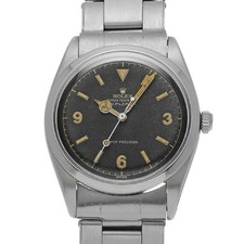 ROLEX Explorer 1 Ref.5504 Antico 5504 37-(6 cifre, 1957/1958 circa) Nero...