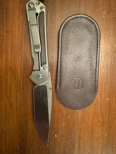 Chris Reeve Knives Small Sebenza 31 Bog Oak Inlay s45vn