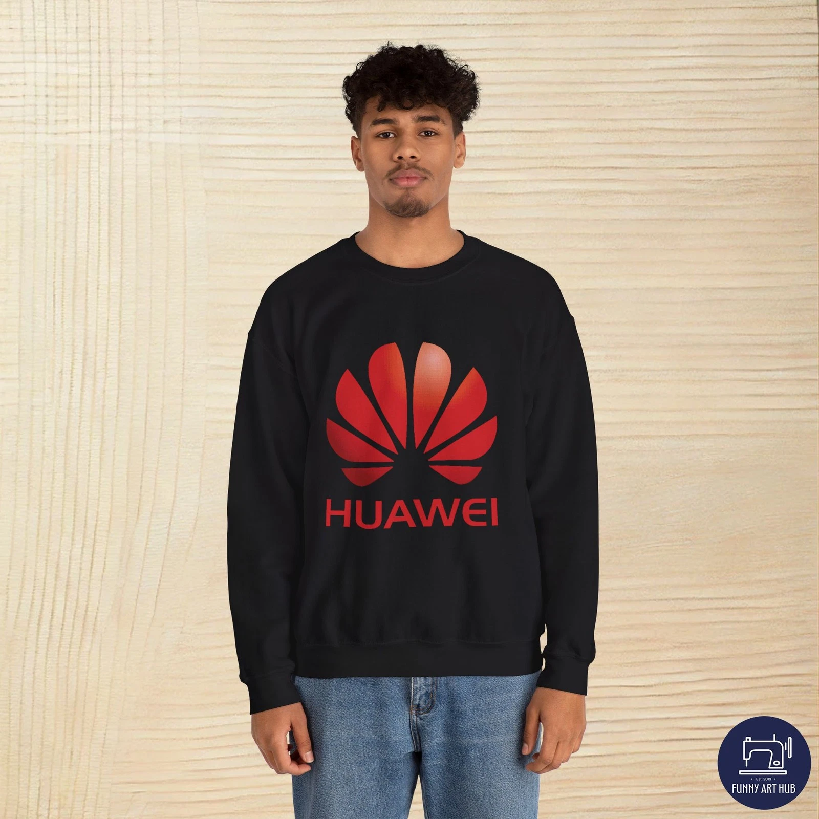 Huawei Logo Unisex Sweatshirt