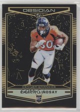 2018 Panini Obsidian Electric Etch Orange 34/50 Phillip Lindsay #198 iw2