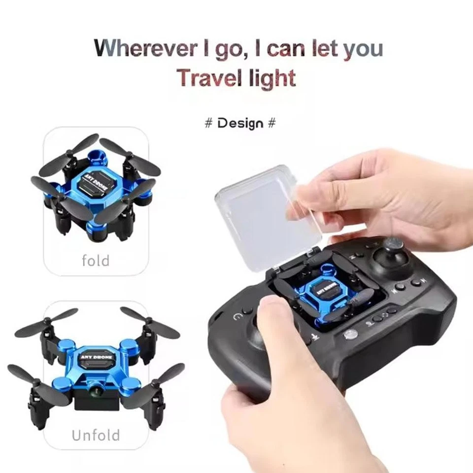 Plastic Mini Remote Control Aircraft Flying Rechargeable Rotation Remote Contr✨ - Image 3 of 4