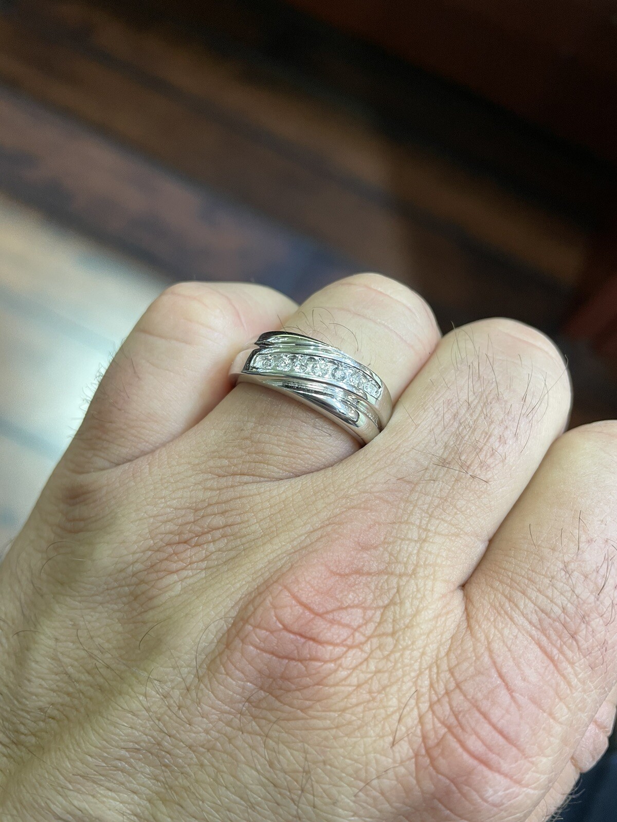 14kt mens diamond ring eBay