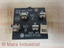 Allen Bradley 800T-PT16A Pilot Light 800TPT16A Contact Only
