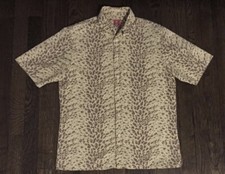 A Bathing Ape Short Sleeve Button Shirt Medium Camo