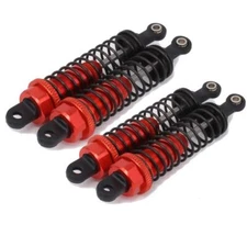 Alloy Shock Absorber Damper Oil-Filled 70mm RC Hobby Car 1/16 4pcs Red