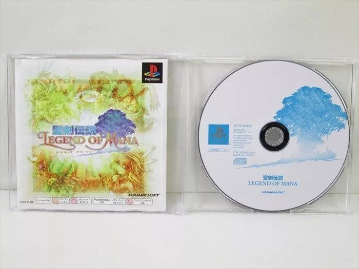 PS Sony Playstation Seiken Densetsu: Legend of Mana PS one Books