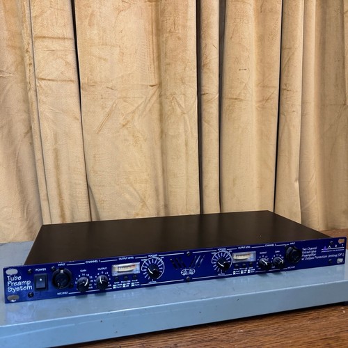 ART TPS II Tube Preamp System dual microphone preamp
