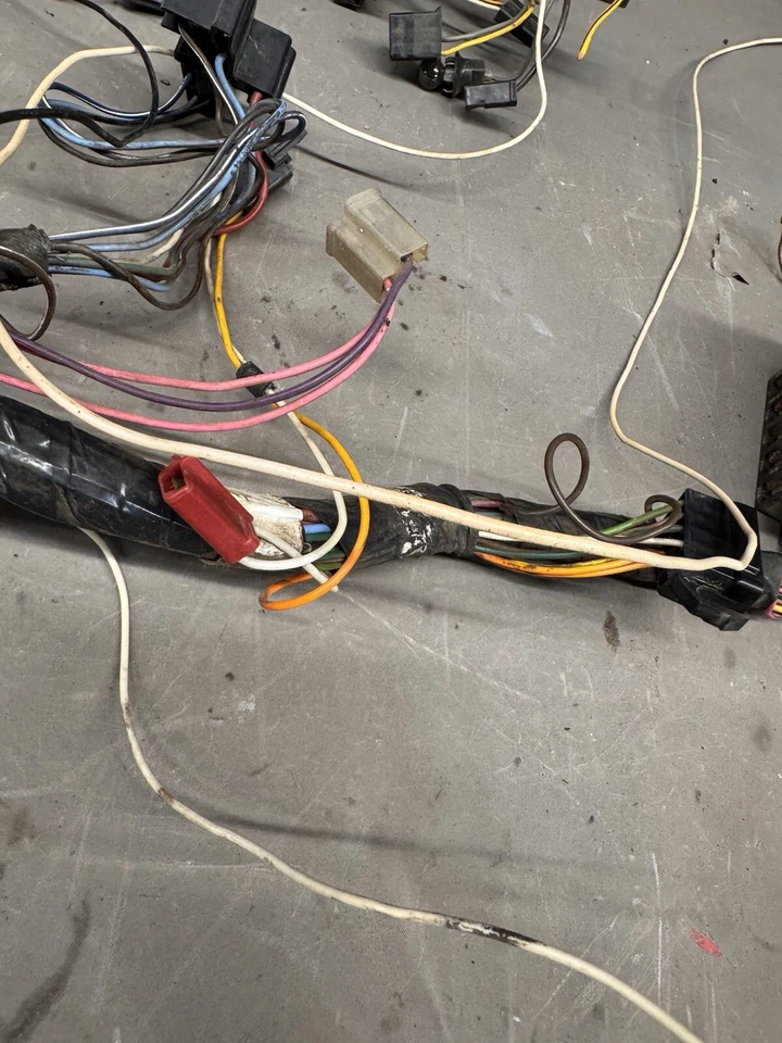 1968-1972 Pontiac GTO Dash Main Fuse Box Wiring Harness 4 Speed Tempest Lemans - Image 3 of 4